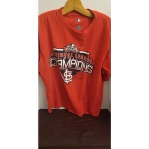 MENS TSHIRT SAINT LOUIS CARDINALS MLB 2011 WORLD SERIES T-SHIRT SIZE X-LARGE